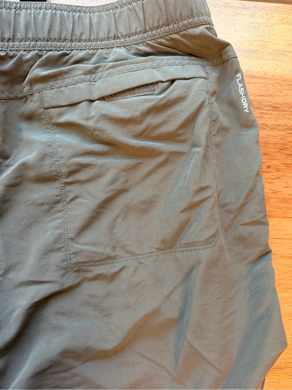 The North Face Charcoal Gray Elastic-Waist Shorts, bundle of TWO size XL - Picture 5 of 9